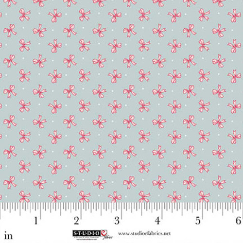 Studio E Fabrics Beautiful Bowquets Maureen Fiorellini Green Bows