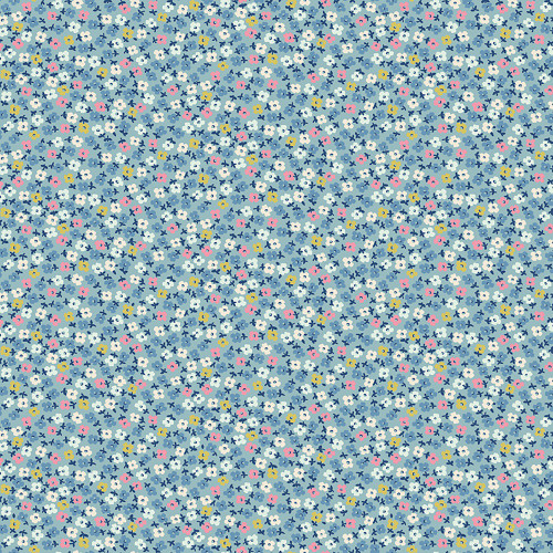 Riley Blake Fabrics Cath Kidston Signature Collection Teeny One Blue