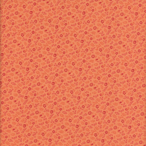 Riley Blake Fabrics Kipling Gardens Lily Ashbury Ellington Orange