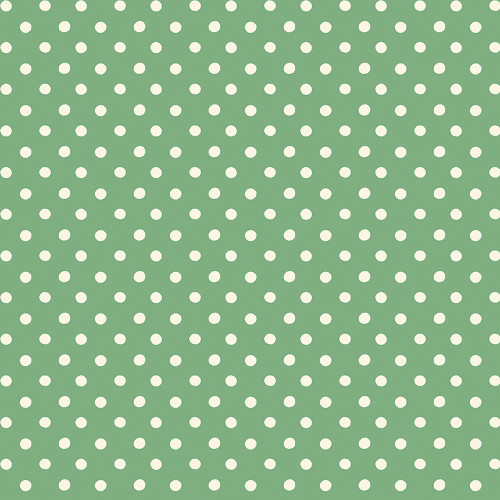 Riley Blake Fabrics Cath Kidston Signature Collection Button Spot Green