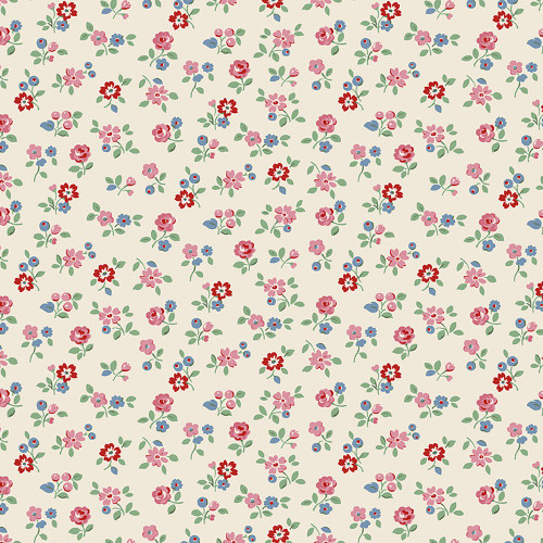 Riley Blake Fabrics Cath Kidston Signature Collection Arlington Ditsy Cream