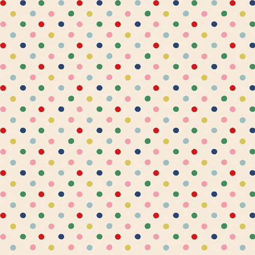 Riley Blake Fabrics Cath Kidston Signature Collection Button Spot Multi