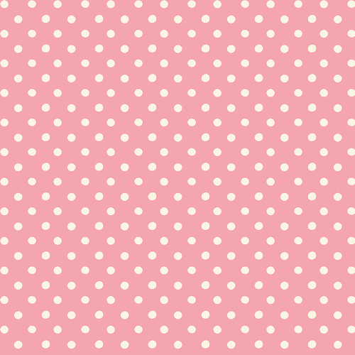 Riley Blake Fabrics Cath Kidston Signature Collection Button Spot Pink