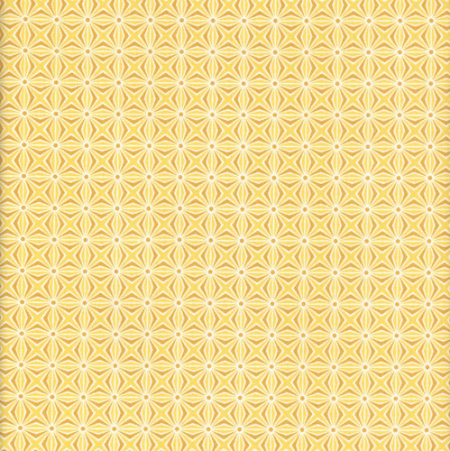 Riley Blake Fabrics Chasing Rainbows Leslie Ryan Interlink Yellow