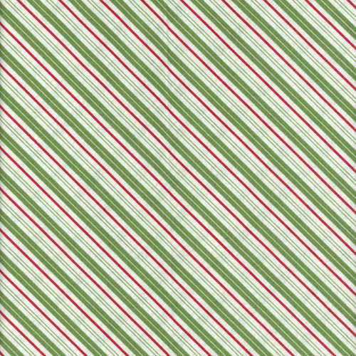 Riley Blake Fabrics Claus and Co Melissa Mortenson Candy Cane Stripes Multi