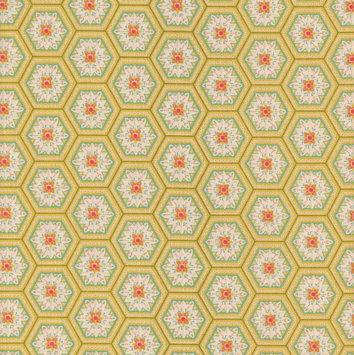 Riley Blake Fabrics Kipling Gardens Lily Ashbury Everly Curry Yellow
