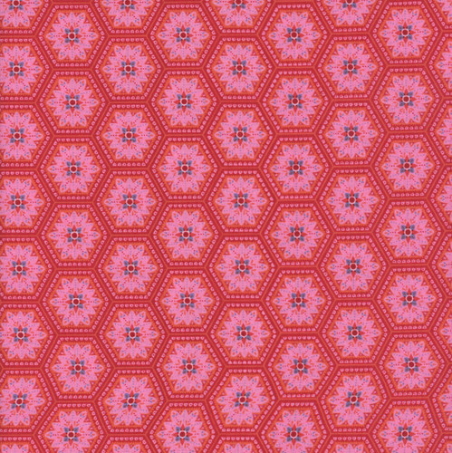 Riley Blake Fabrics Kipling Gardens Lily Ashbury Everly Sunset Orange