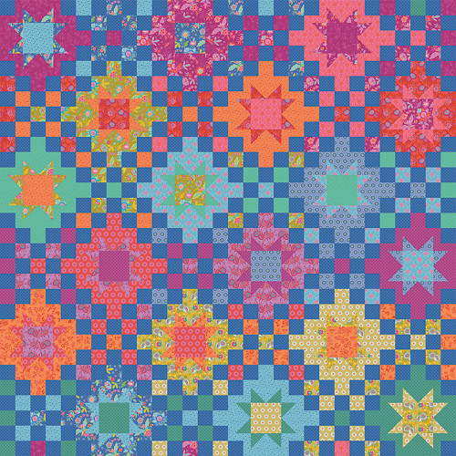 Riley Blake Fabrics Taralee Quiltery Flicker Quilt Pattern