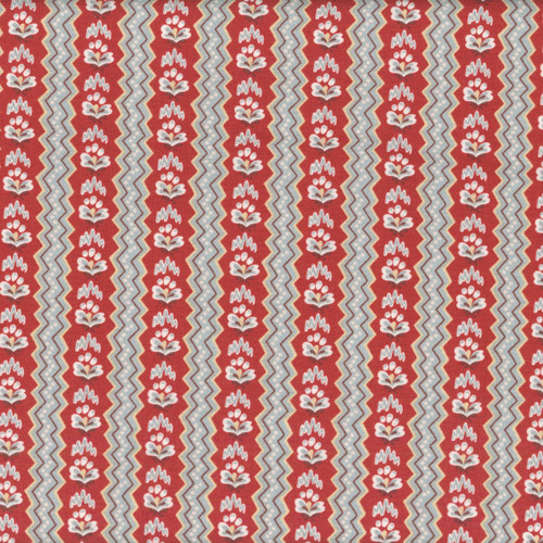 Riley Blake Fabrics Northanger Abbey Jane Austen General Red