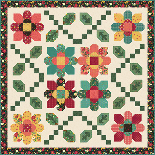 Riley Blake Fabrics Heather Peterson Daisy Chain Quilt Pattern