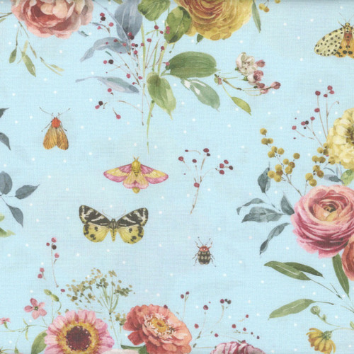 Riley Blake Fabrics Sketchbook Lisa Audit Main Blue