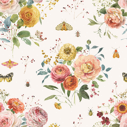 Riley Blake Fabrics Sketchbook Lisa Audit Main Cream