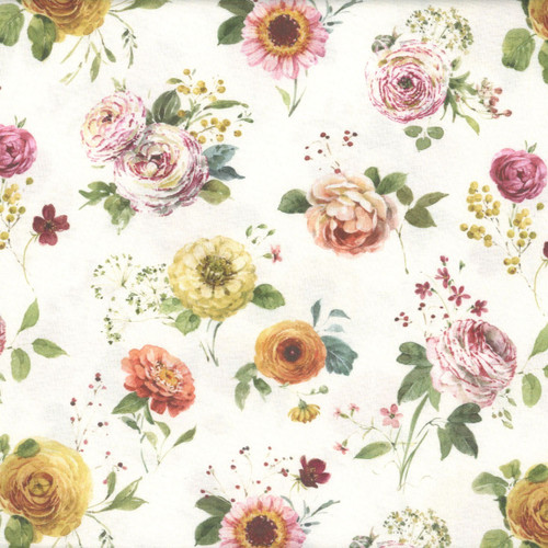 Riley Blake Fabrics Sketchbook Lisa Audit Stems Cream