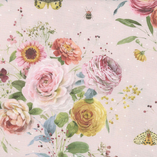 Riley Blake Fabrics Sketchbook Lisa Audit Main Peachy