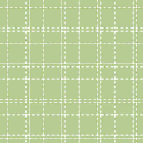 Riley Blake Fabrics The North Pole Flannel My Minds Eye Plaid Honeydew Green