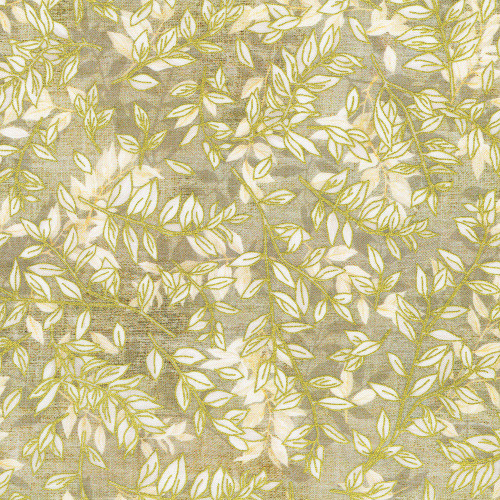 Robert Kaufman Fabrics Hello Fall Linen Cream Foliage