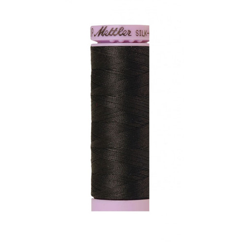 Mettler Silk Finish 50wt 164yd Cotton Thread Obsidian