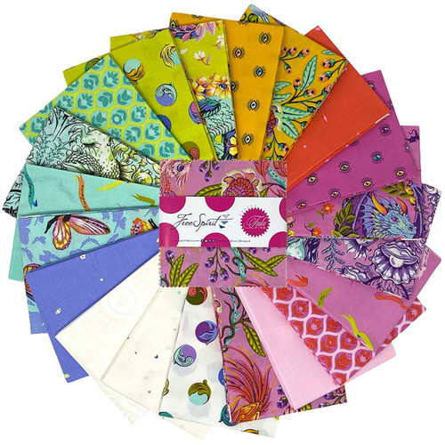 FreeSpirit Fabrics Legendary by Tula Pink Legendary 5 Inch Charm Pack 42 pcs