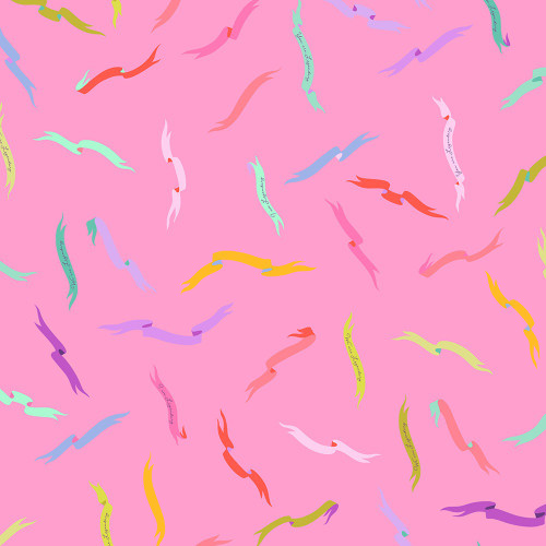 FreeSpirit Fabrics Legendary by Tula Pink Gentle Reminder Wildorchid Pink