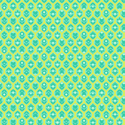 FreeSpirit Fabrics Legendary by Tula Pink Beg Your Garden Apple Green