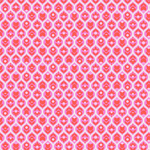 FreeSpirit Fabrics Legendary by Tula Pink Beg Your Garden Wildorchid Pink