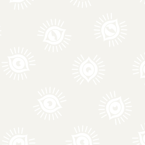 FreeSpirit Fabrics Legendary by Tula Pink In Plain Sight Pearl White on White