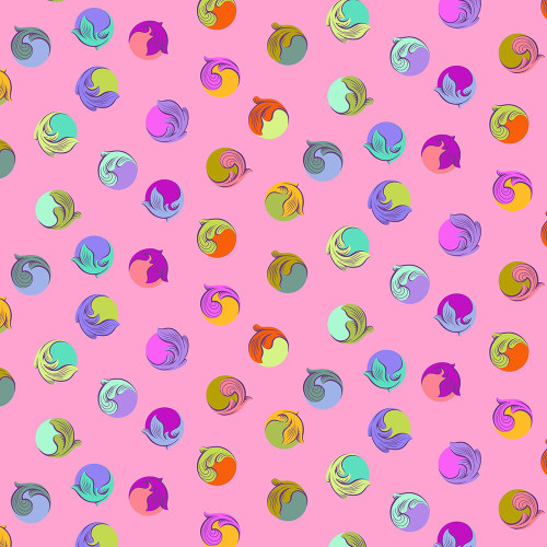 FreeSpirit Fabrics Legendary Cotton Lawn by Tula Pink Gumdrop Wildorchid Pink