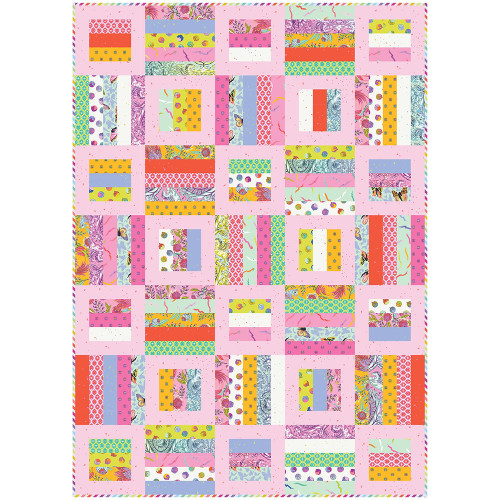 FreeSpirit Fabrics Legendary by Tula Pink Radio Way Quilt Kit