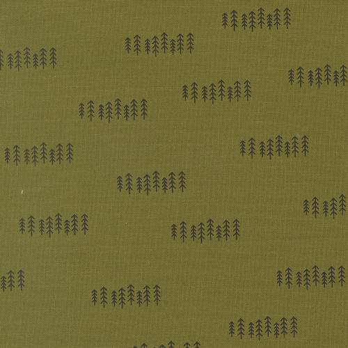Moda Fabrics Chilly Sweetwater The Forest Tree The Forest Pine Green