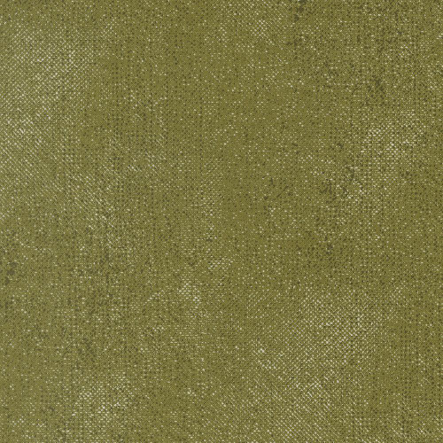 Moda Fabrics Chilly Sweetwater White Out White Out Pine Green, close-up view of green and white fabric with a subtle dotted pattern.