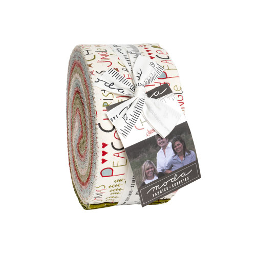 Moda Fabrics Chilly Sweetwater Jelly Roll Fabric Strips