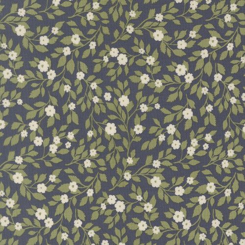 Moda Fabrics True Love Lella Boutique Daydream Posies Floral Twilight Blue