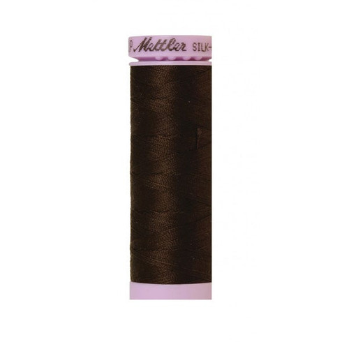Mettler Silk Finish 50wt 164yd Cotton Thread Very Dark Brown