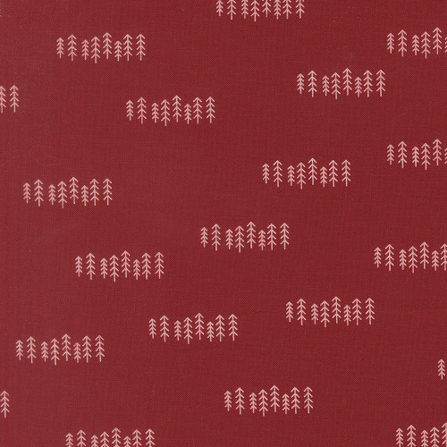 Moda Fabrics Chilly Sweetwater The Forest Tree The Forest Red Red