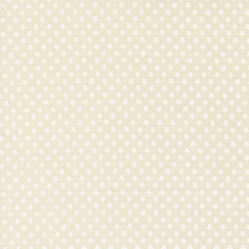 Moda Fabrics Chilly Sweetwater Star Bright Star Bright Vanilla White on White