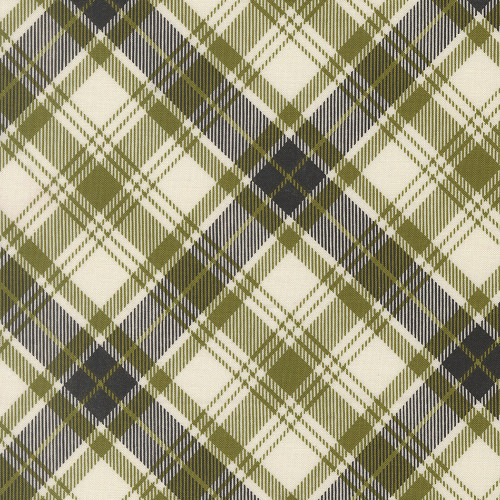 Moda Fabrics Chilly Sweetwater Christmas Plaid  Green