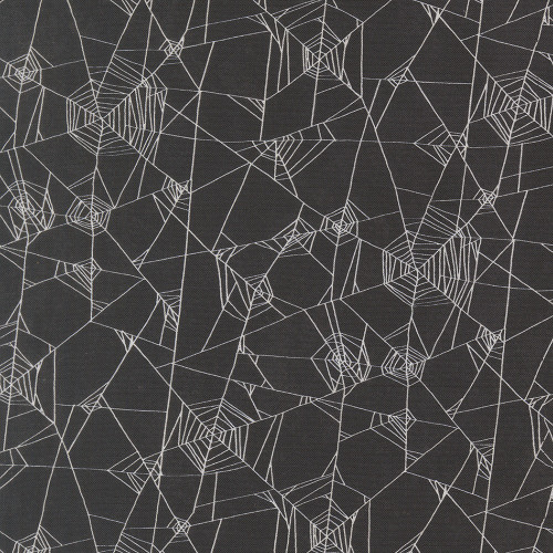 Moda Fabrics Coven Robin Pickens Spider Web Halloween Onyx Black
