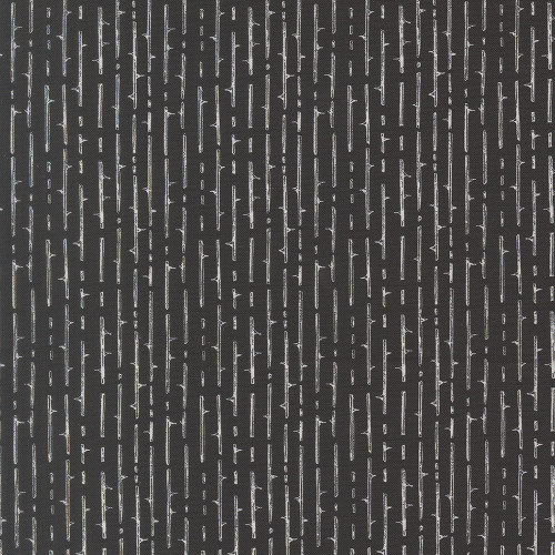 Moda Fabrics Coven Robin Pickens Thorny Stripes Onyx Black