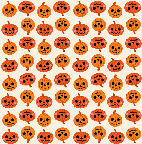 Moda Fabrics Freaky Familiars Ruby Star Society Pumpkin Party Orange