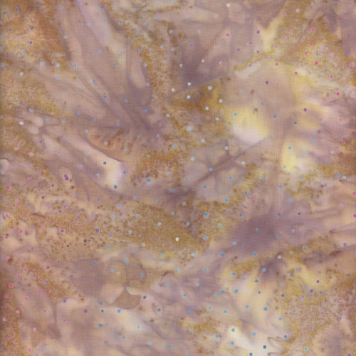 Batik Textiles Batik Fabrics Brown Blue Pink Micro Dots
