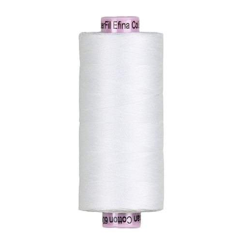 Riley Blake Fabrics Confetti Cotton 60 wt Quilting Thread Riley White