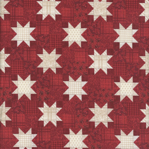 Benartex Fabrics American Valor Cheryl Haynes Red American Quilt Blocks