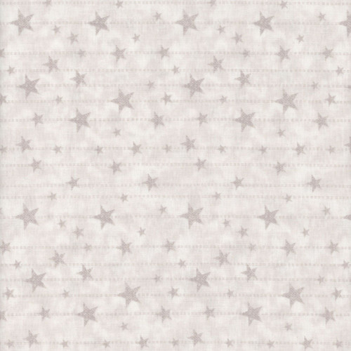 Benartex Fabrics American Valor Cheryl Haynes Natural Cream Stitches and Stars