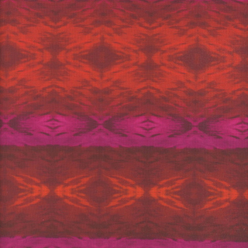 Benartex Fabrics Incandescent Paula Nadelstern Red Transitions