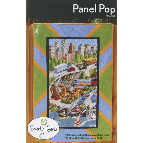 Swirly Girls Design Panel Pop Quilt Pattern