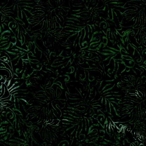 Timeless Treasures Fabrics Tonga Batiks Poinsettia Nature Hike Emerald Green