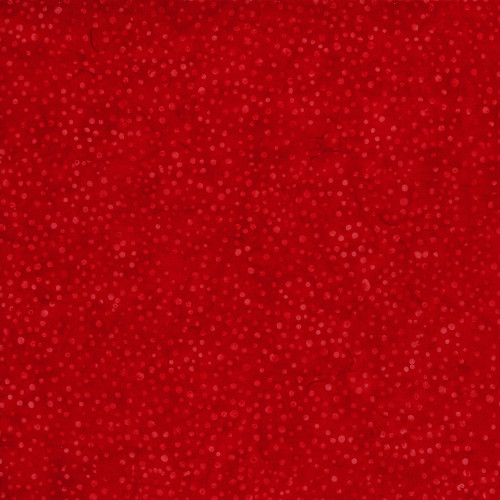 Timeless Treasures Fabrics Tonga Batiks Poinsettia Sprinkles Ruby Red