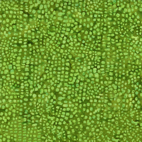Timeless Treasures Fabrics Tonga Batiks Raven Halloween Natural Stone Tile Lime Green, vibrant lime green batik fabric with a mosaic stone tile pattern.