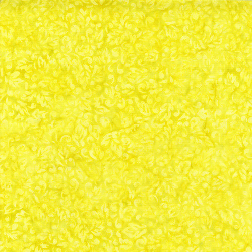 Timeless Treasures Fabrics Tonga Batiks Lilypad Little Leaf Citron Green