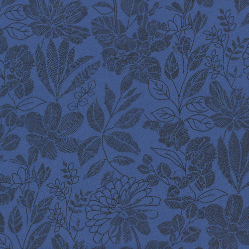 Studio E Fabrics Pen and Ink 118 Inch Wide Quilt Back Floral Blue. Pen and Ink by Studio E Fabrics features premium 118 inch wide cotton quilt backing fabric. Sold by the yard.